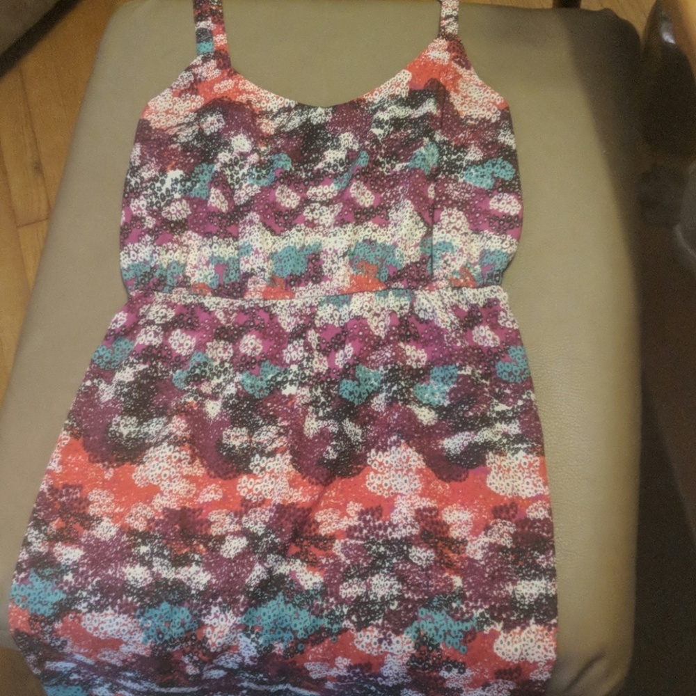 NWOT multi colored dress